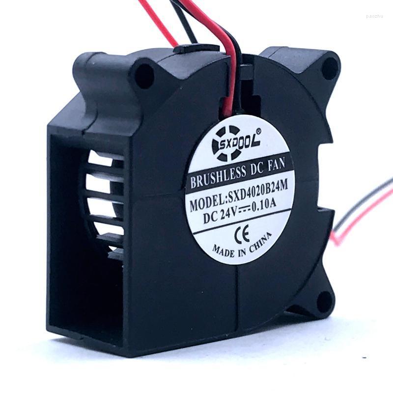 

Fans & Coolings SXDOOL 3D Printer 40mm 4020 Turbo Blower 24V 12V 5V Sleeve Bearing Cooling Fan X 20mmFans