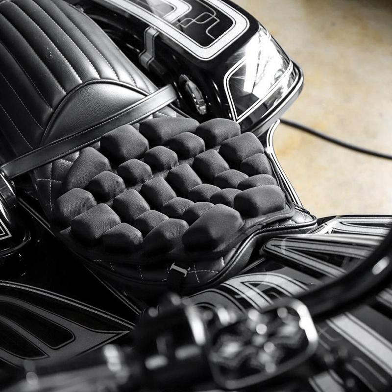 

Car Seat Covers Motorcycle Air Cushion Pressure Relief Ride TPU Water-Fillable Pad For Cruiser Touring Saddles