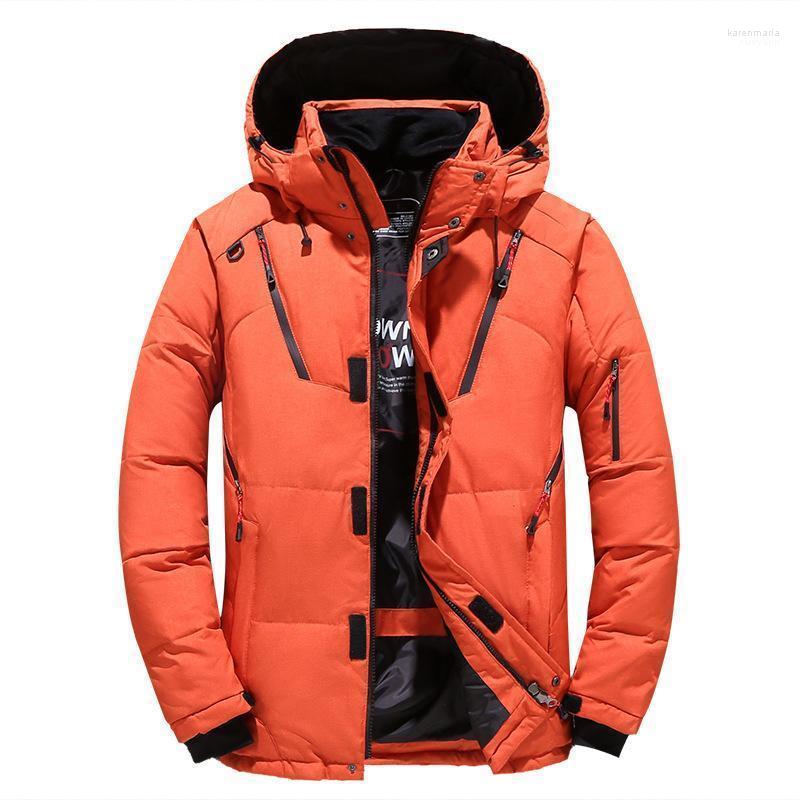 

Men's Down & Parkas -20 Degree Winter Clothing White Duck Jacket Man Thicken Warm Snow Jackets Coats Male Windbreaker Coat Kare22, Green