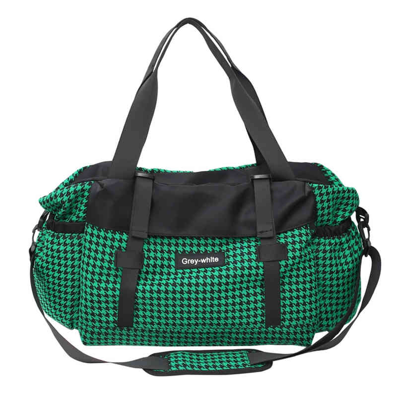 

Yilian Knitted Fabric Fashion Travel Bag for Men and Women Casual High Texture Trend Large Capacity Hand Bill of Lading Shoulder 220420, Orange
