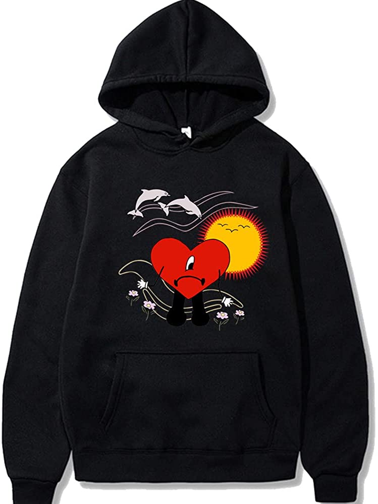 

Bad Bunny Merch un verano sin ti Hoodie Sweatshirt Tracksuit Men Women Pullover, 09