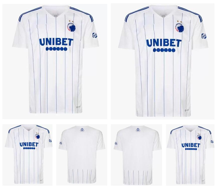 

22 23 Copenhagen soccer jerseys 2022 2023 Home Away WIND SINGH STAGE LERAGER Football Shirt Kit KHOCHOLAVA WILCZEK ZECA maillots de foot 666