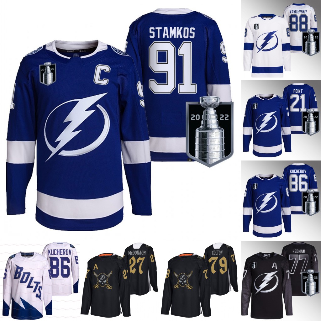 

Tampa Bay 2022 Stadium Series Jersey Lightning Andrei Vasilevskiy Nikita Kucherov Victor Hedman Steven Stamkos Mikhail Sergachev Callan Foote, White men s-xxxl
