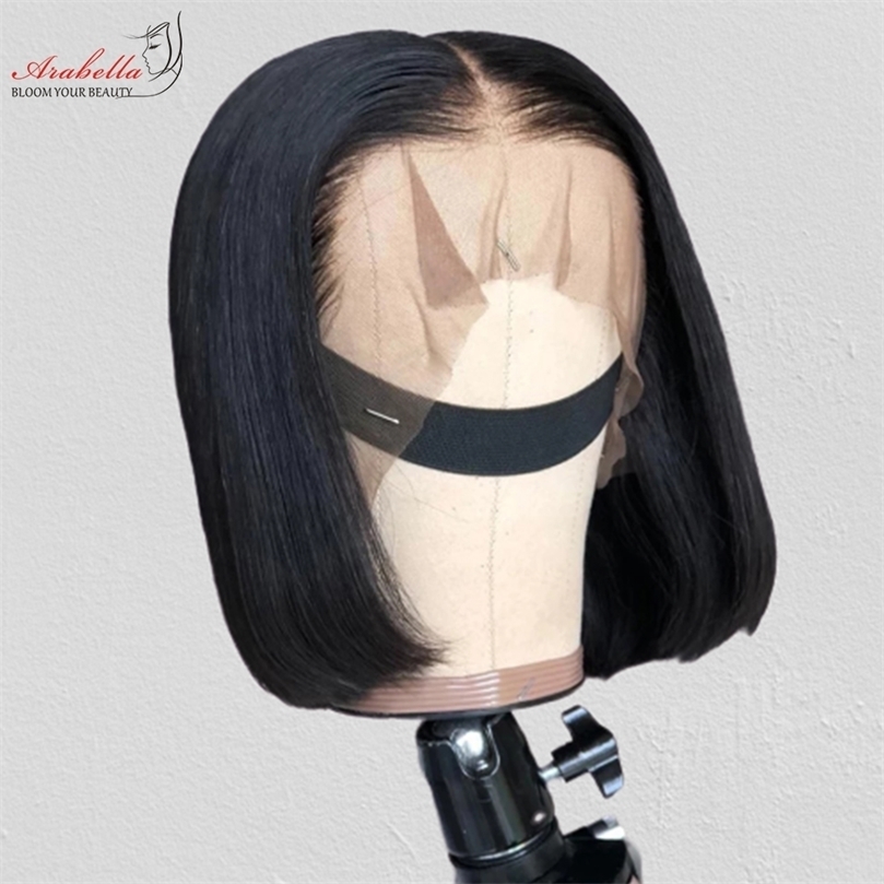 

Human Hair Transparent Lace Pre Plucked Bleached Knots With Baby Arabella Remy T For Women Bob 220715
