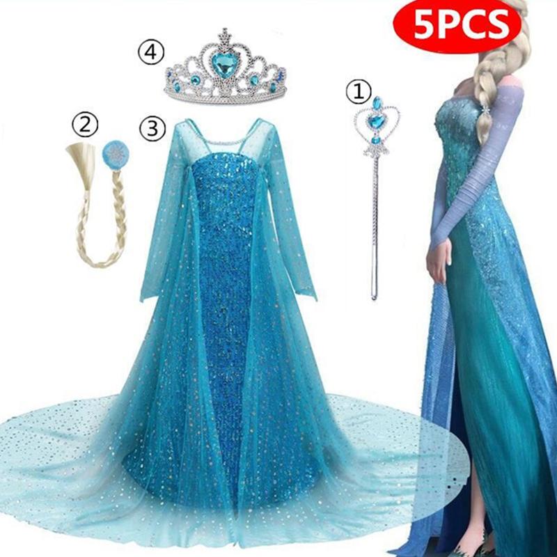 

Girl's Dresses Halloween Costumes For Girls Carnival Party Dress Princess Up Prom Vestidos Drama Role Kid Cosplay, As picturez03
