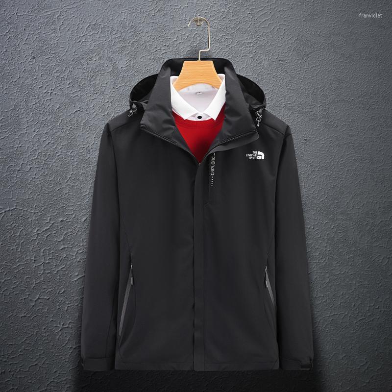 

Men's Trench Coats Brand 2022 Men Women Spring Autumn Outdoor Hiking Jackets Waterproof Windbreaker Climbing Camping Trekking Rain Coat N F, Man 3