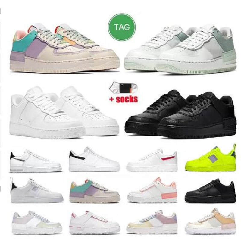 

Mens Womens Running Shoes Low 07 Triple White Black Men Sneakers Women Sneaker Designer Leather Fashion Comfortable Trainers Platform shoe Classic shoes 36-45, # 1