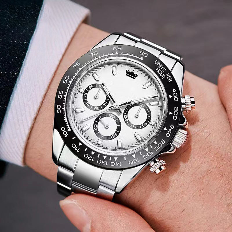 

U1 mens watches Watch luxurious Chronograph 40mm 2813movement watch stainless steel Sapphire glass Folding buckle gmt waterproof super luminous montre de luxe, Watch strap