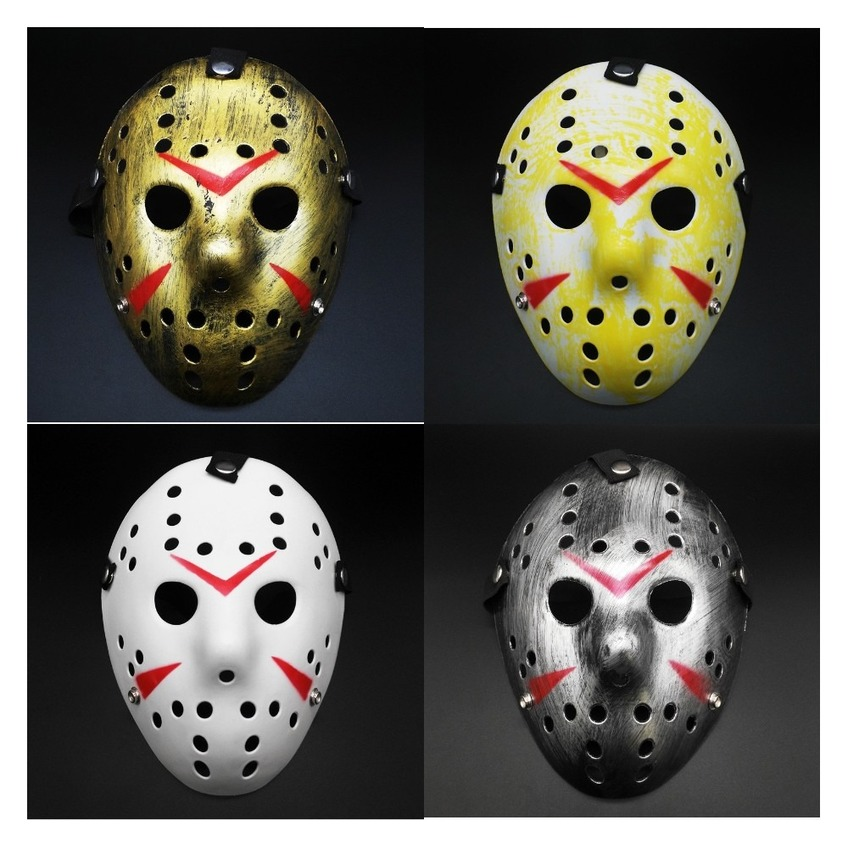 

Costume Accessories Jason Horror Hockey Role Play Mask Halloween Man Woman Horror Scary Decor Masquerade 826, Mixed