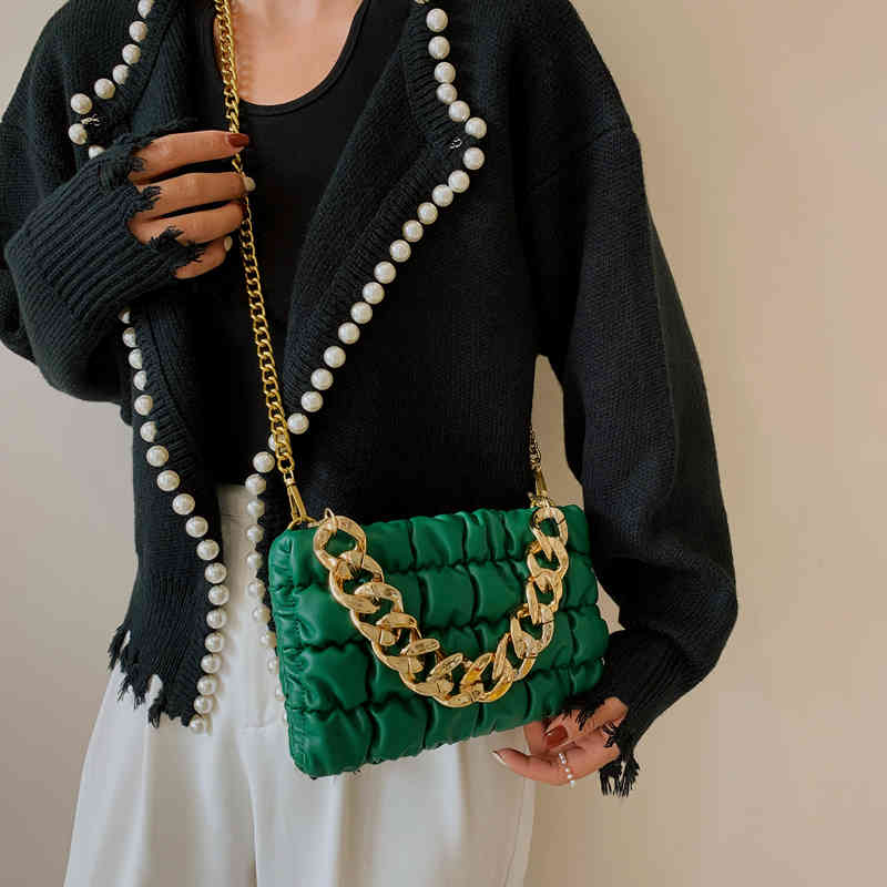Nouveaux sacs pour femmes Fashion Gold Chain Purse Lady Handbag Sac à main 2022 Messenger Crossbody Bag Wholesale