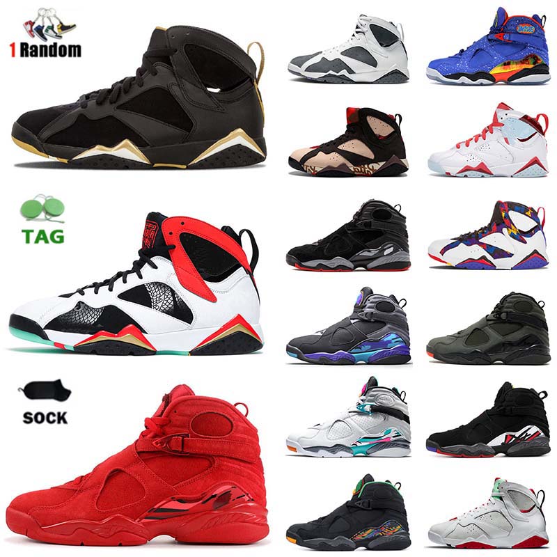 

Jumpman 8s High Basketball Shoes 7s Men Women OG 8 Valentines day GREATER CHINA South Beach Reflective Bugs Bunny Flint 7 Designer Retros Sneakers Sport Outdoor, B12 greater china 40-47