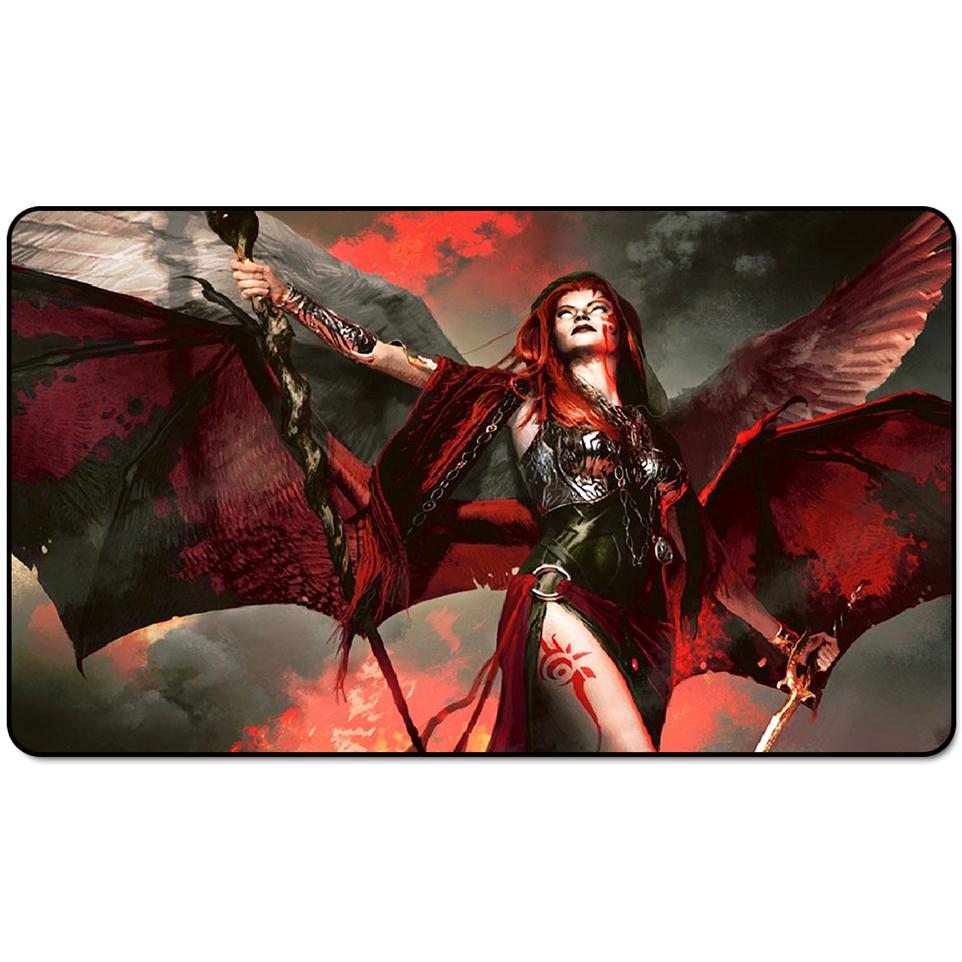 

TCG Playmat Magic Board Game Playmat Kaalia of the Vast Playmat 60 35cm size Table Mat283d