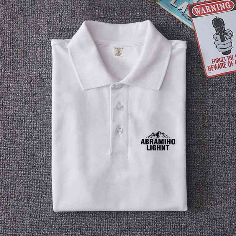 

Fashion brand polo men's short sleeve 2021 new black and white clothes Yu wenle same Inst shirt