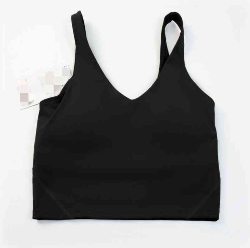 

LU Shockproof Yoga Bra Running Gym Sports Bra Top Designer Women Widen Hem Push Up Workout Shirt Fitness Yoga Crop Tops Brassiere Multiple colors LL26, 12