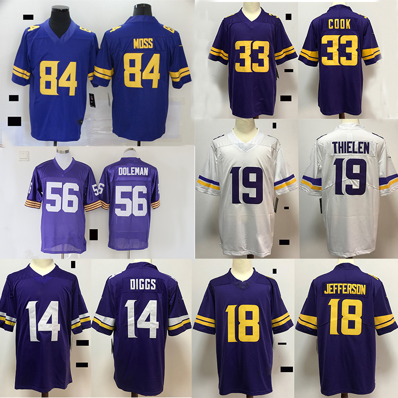 

football Jerseys Mens Outdoor short-sleeved high quality design 18 JEFFERSON Rugby uniform clothing comfortable clothing customization team name number S-3XL, Direct gift;no need to order