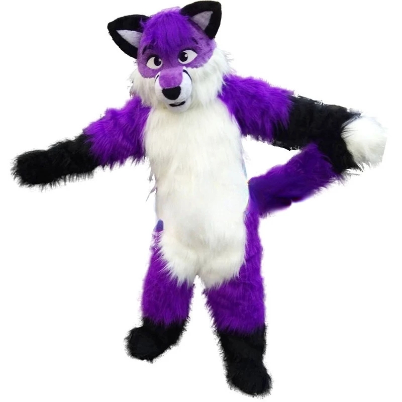 

Mascot Costume Fox Dog Cartoon Fursuit Custom Mascot Walking Puppet Animal Clothing Furry Headgear, As show
