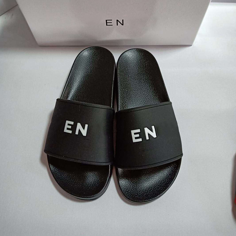 

Brand Men Women Designer Paris Slippers Fat Mules Sandals Slippers Flexible Outsole Flip Flops Beach Causal Slipper with Box US5-11 NO69, Color 11