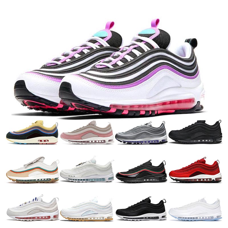 

running shoes for men women First Use white black Purple Bullet Silver Sail Laser Blue University Red Particle Beige sports sneakers with comfortable, 23