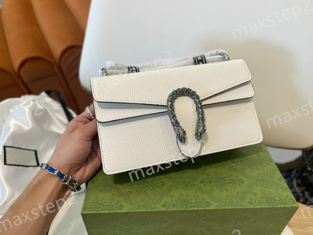 

Dionysuss Leather Shoulder bags Italy Greek God Super Mini Chain Bag Tiger Head Chains Handbag Brand Luxurys Designer Womens Wallet Purse Totes Card Case Flap