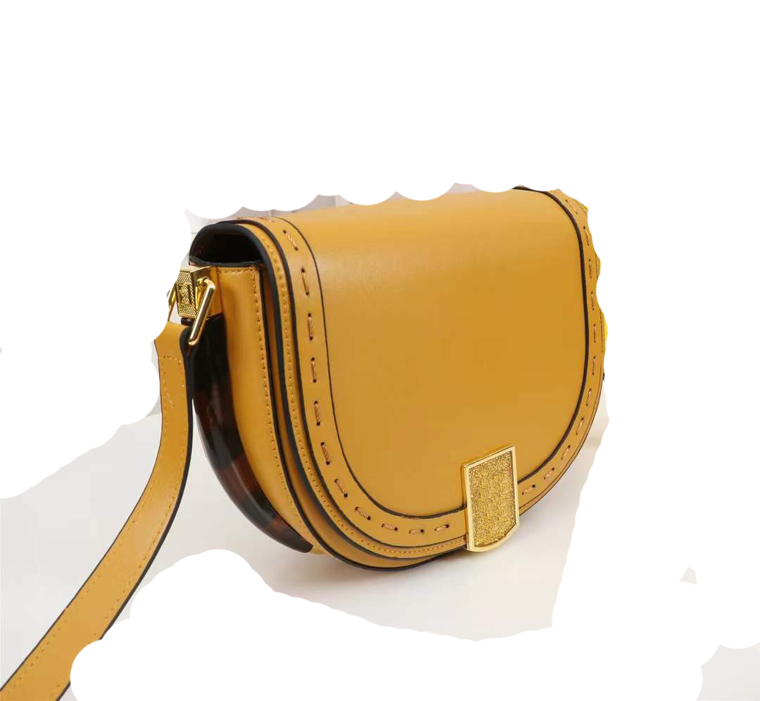

Luxury designer handbags Vintage moonlight saddle bag women's new one shoulder diagonal bags 3 colors, Box