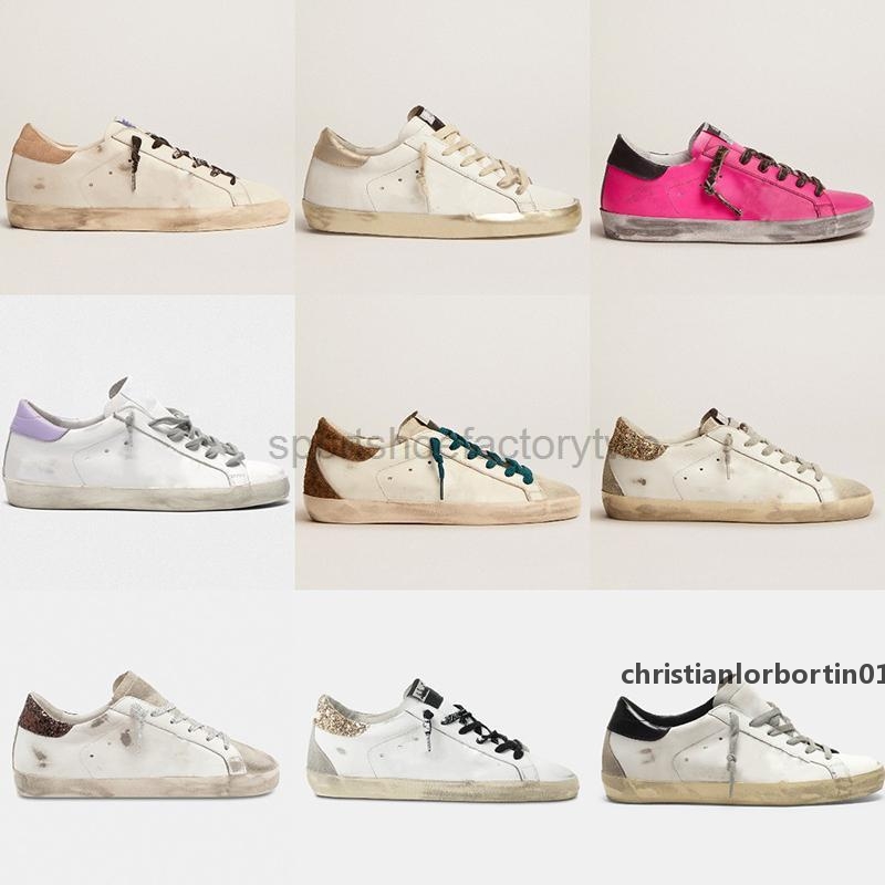 

2022#Golden#Goose#Sneakers Boot Women Man Super Hi Star Designer Dirty Shoe gxaR, Star8 silver glitter star