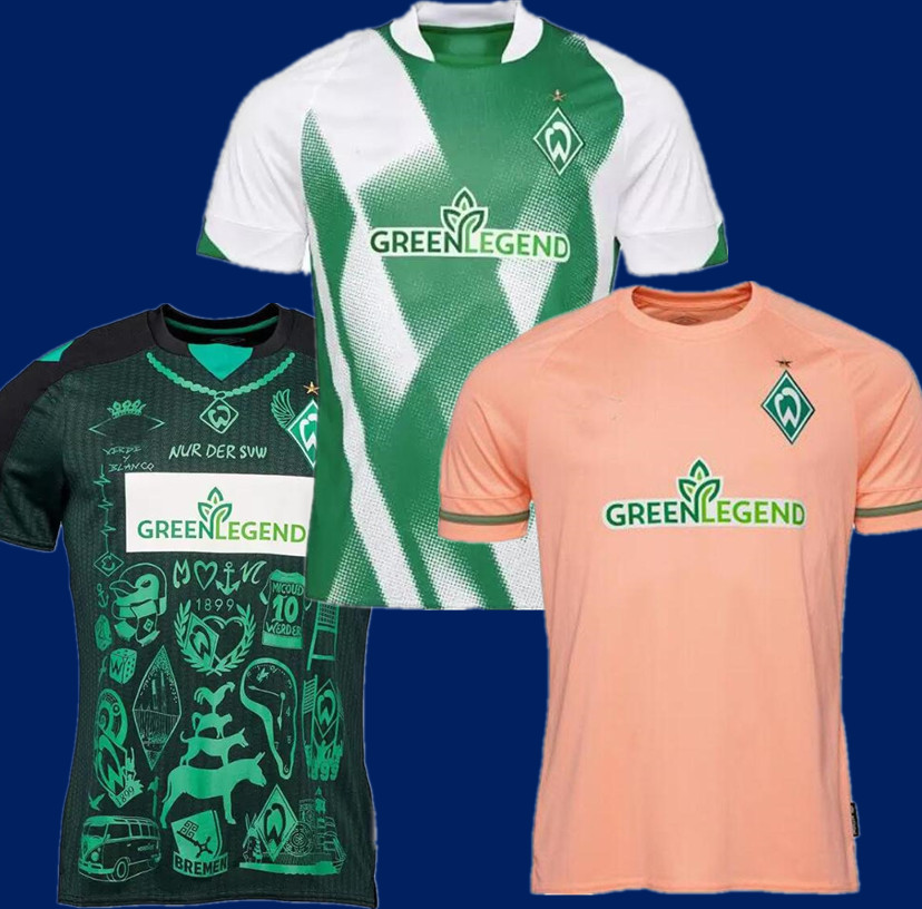 

2022 2023 Werder Bremen SPECIAL SOCCER JERSEY Marvin Ducksch Leonardo Bittencourt BLACK GREEN 21 22 23 FRIEDL PIEPER FOOTBALL SHIRTS TOP THAILAND QUALITY men kids