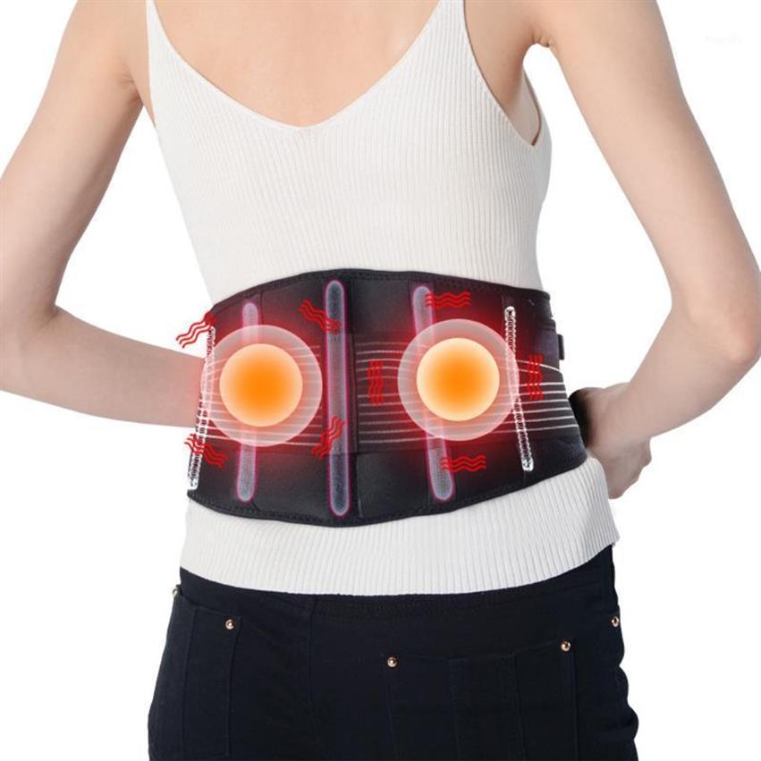 

Waist Support Massaging Heating Pad Portable Belt Far Infrared Massage For Abdominal Back Pain1246g, Uk adapter