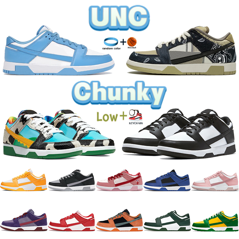 

Classic Sneakers Low Basketball Shoes Chunky Cactus UNC Coast Syracuse Kentucky Varsity Green White Black Plum Shadow Michigan Men Women Sports Trainers, Shoe box