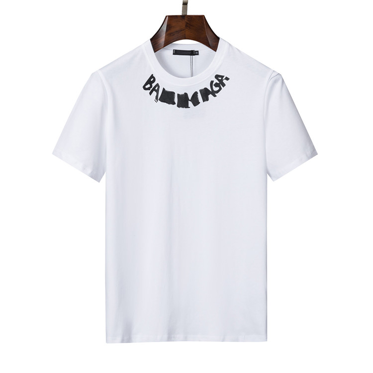 

Designer Tide T Shirts Chest Letter Print Short Sleeve High Street Casual T-shirt 100% Pure Cotton Tops for Men and Women