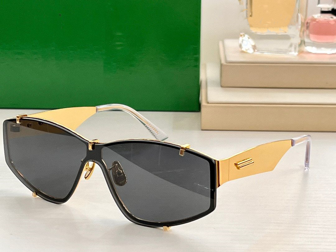 

Sunglasses Women Men Summer 1165 Style Anti-Ultraviolet Retro Plate Rectangular Frameless Fashion Eyeglasses Random Box 1165S