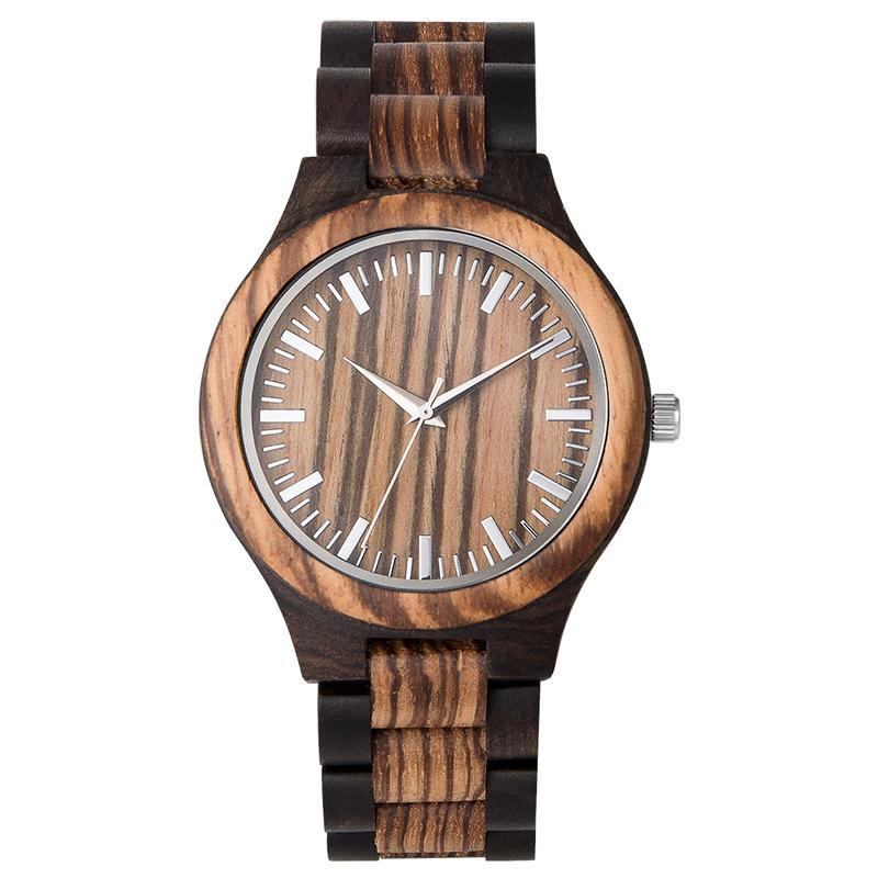 

Wristwatches Handmade Wooden Watches Classic Dress Quartz Analog Gifts For Lover, Women