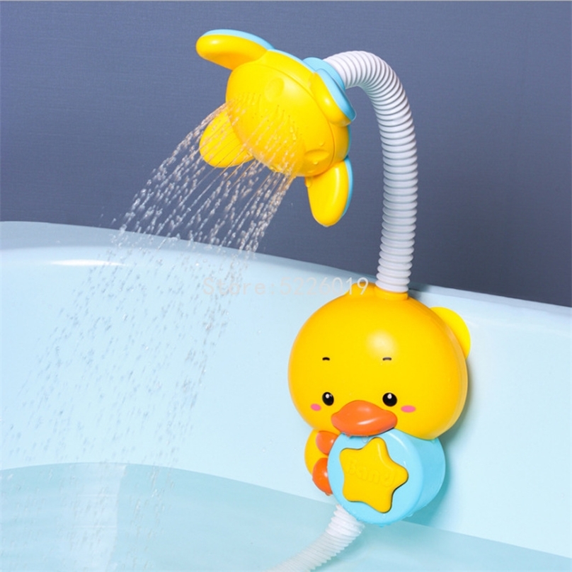

Bath Electric Dock Lion Spray For Kids Baby Bathroom Bathtub Faucet Shower Toy Strong Suction Cup Water Game Toys 220812