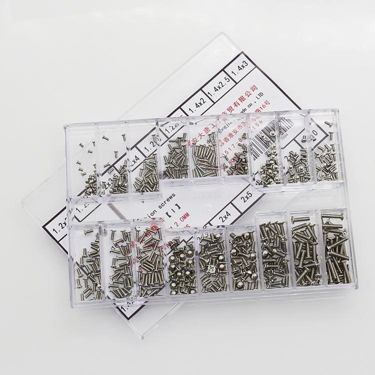 

Repair Tools & Kits 1Set Watch Back Case Mini Screw 1.2mm/1.4mm/2.0mm Diameter Screws Eyeglasses Tool AccessoriesRepair