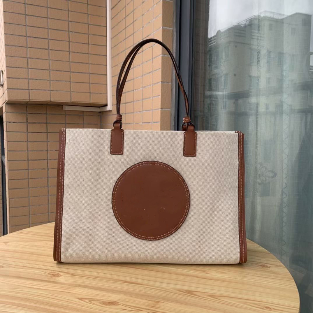 

Large capacity female beach bags canvas materia purse thick but classic suitable for everyday be salt can sweet fashion 2022 nice, Khaki