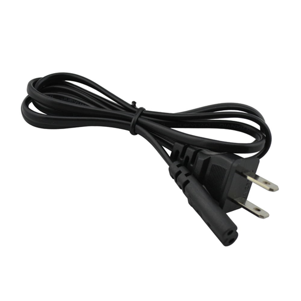 

US For xbox for PS3 slim 2-Prong Port AC power cable cord US plug for PS2 Console Power Supply