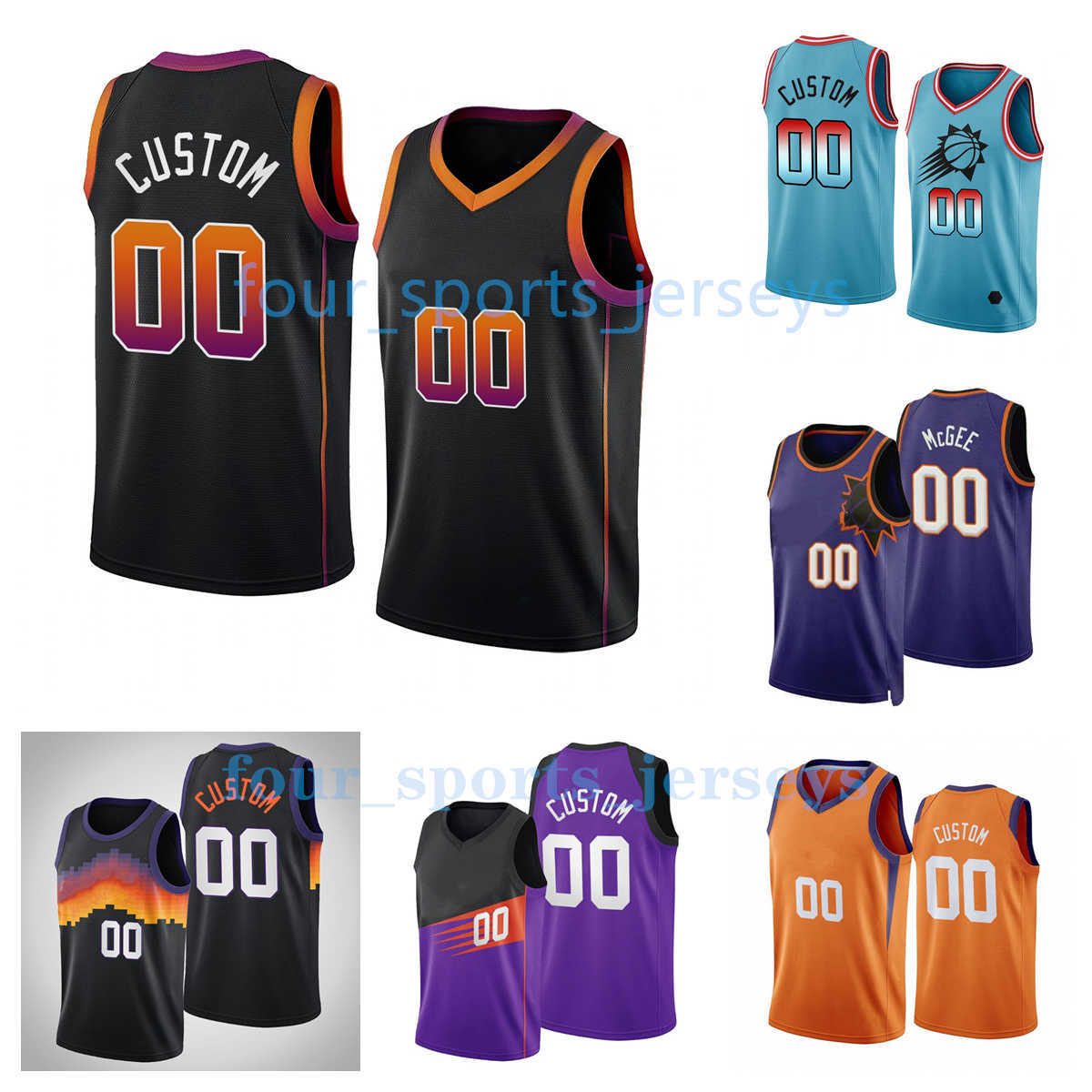 

Custom Printed 2023 New Basketball Jerseys Chris Booker Jae Crowder Payne JaVale Saric Dario Paul Devin Cameron McGee Deandre Ayton