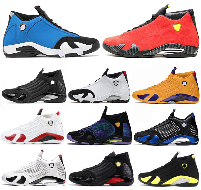 

Top Quality Gym Blue Red 14 14s Mens Basketball Shoes Chameleon White Bred Thunder University Gold Desert Sand Men trainers sports snea Ctpg