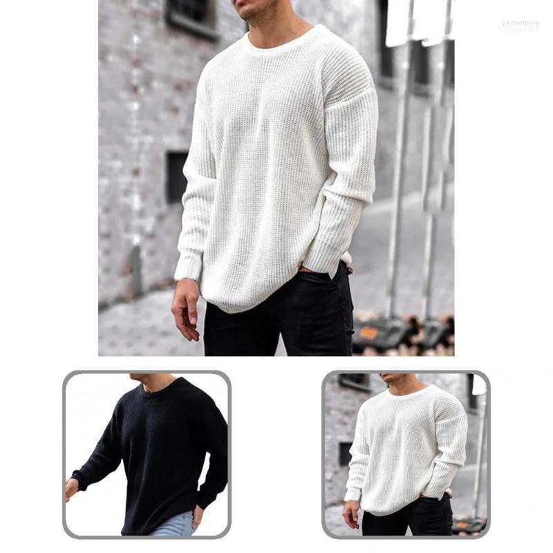 

Men's Sweaters Great Spring Sweater Breathable Stretchy Skin-friendly Male Autumn Perf22, Black