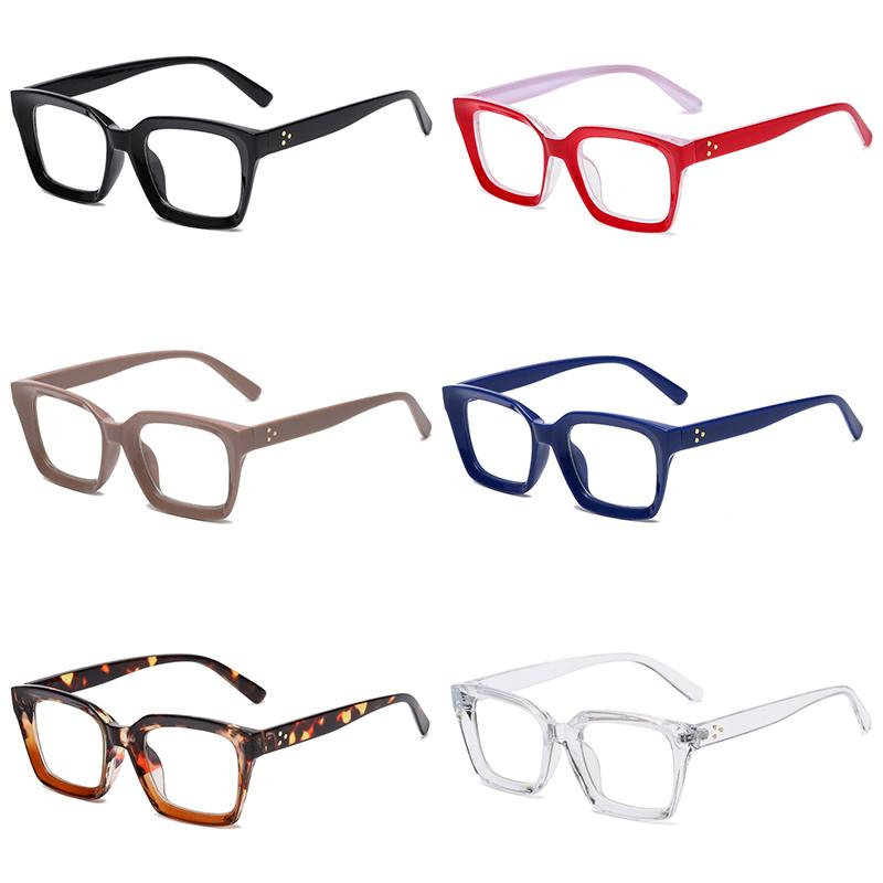 

Sunglasses Oversized Square Reading Glasses Large Frame High-definition Presbyopia Eyeglasses Diopter 0- 3.00 Portable Women MenSunglasses
