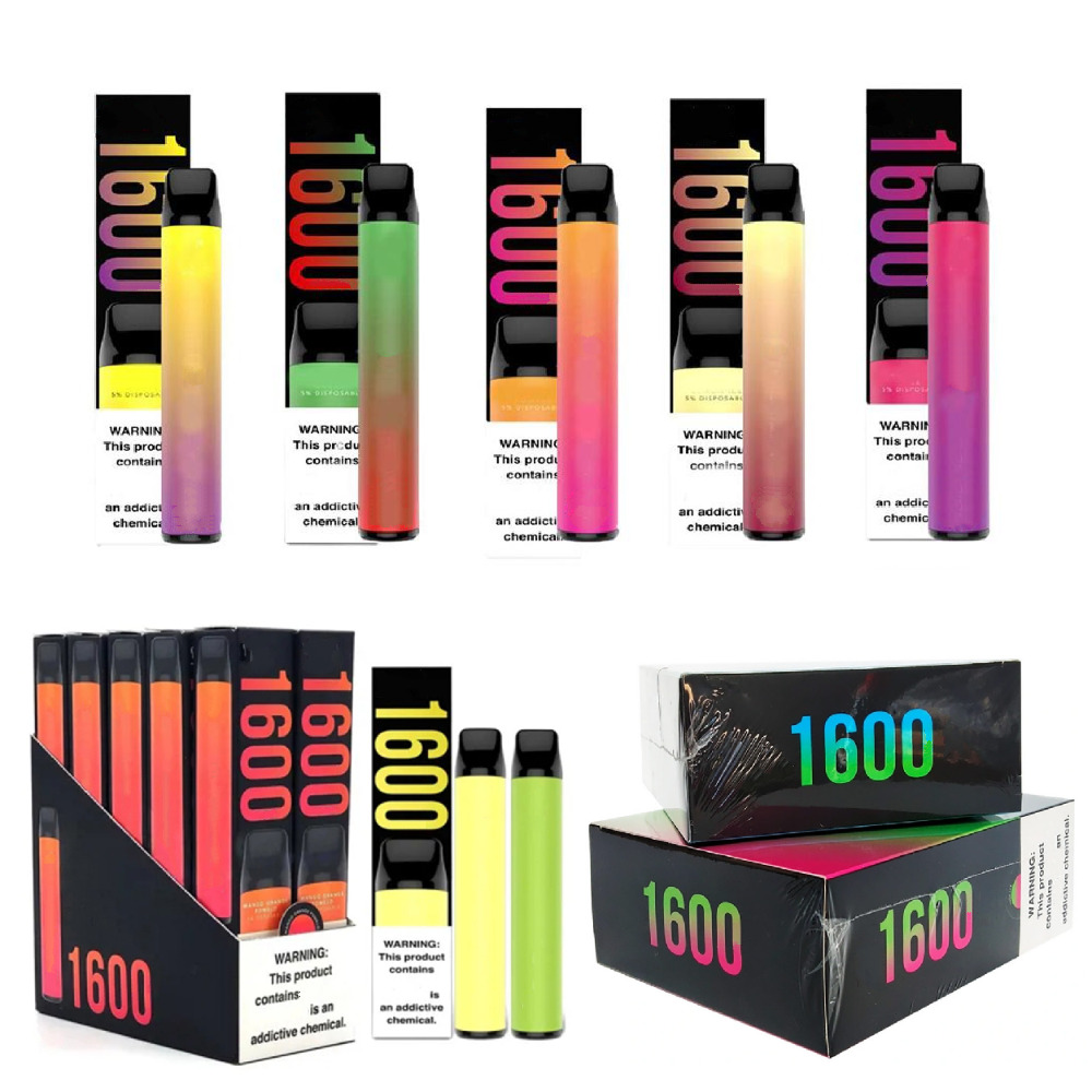 

Disposable puff vape xxl 1600 Electronic Cigarette Pen starter Kit wholesale device vapor pen