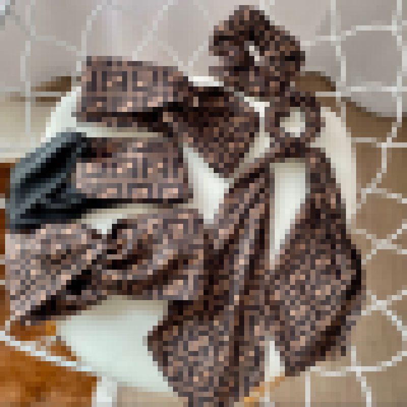 

2022 Fashion F letter high-quality silk hair band high-end headband Accessories hair circle ribbon