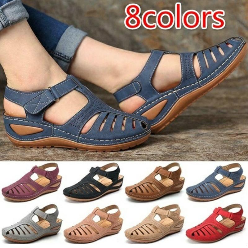 

Sandals Women Summer Shoes Woman Plus Size Heels For Wedges Chaussure Femme Casual Gladiator Platform TalonSandals, Purple