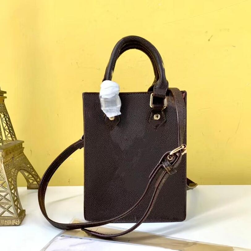 

Designer Mini Totes Classic Printing Luxury Women Fashion Handbag Single-Shoulder Bags High Quality Multicolor Leather Crossbody Shopping Bag, 03 (15.5*5.5*19cm)