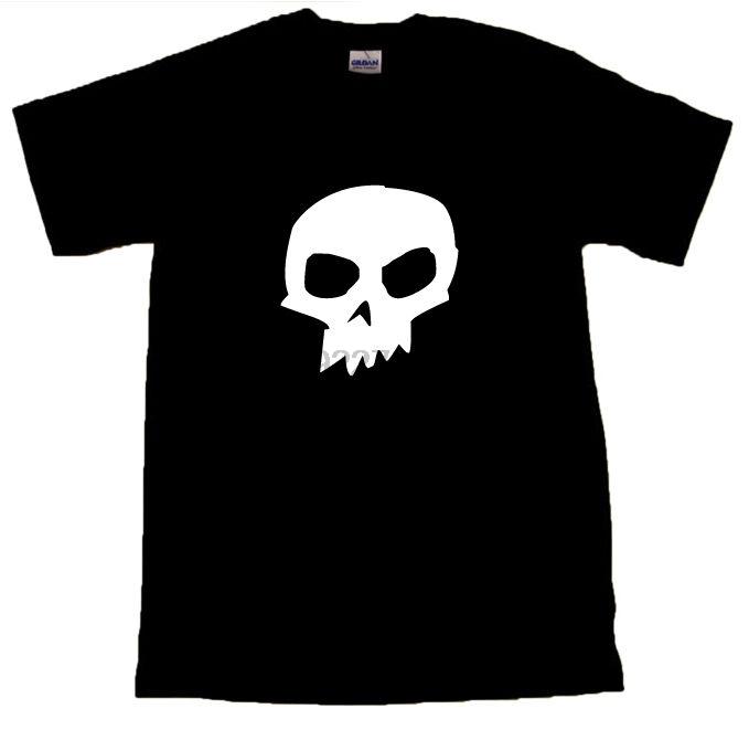 

Men's T-Shirts Sid Skull Cool T-SHIRT ALL SIZES # Black, 0301493-red