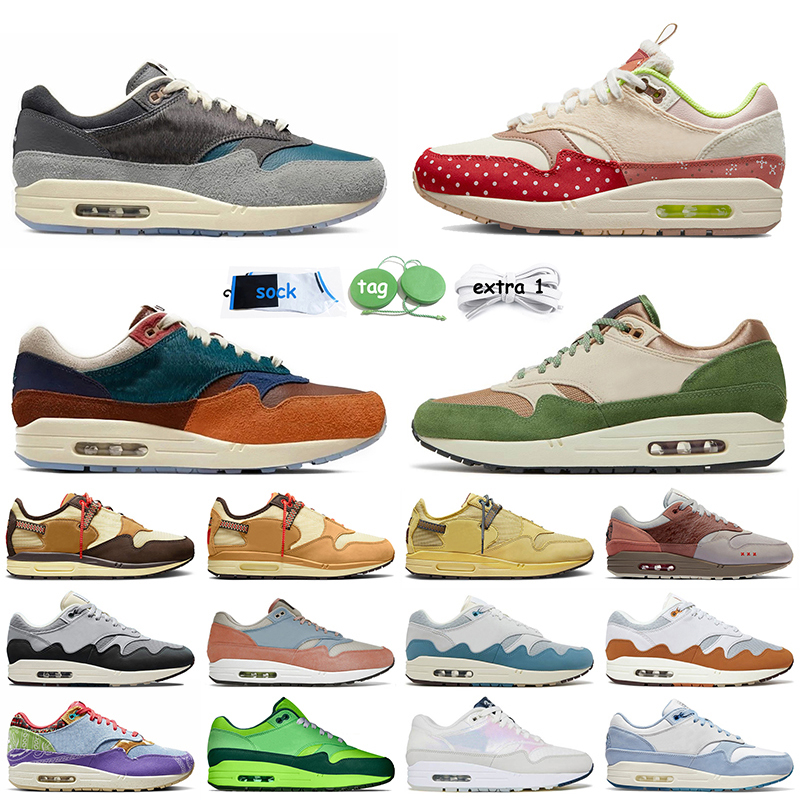 

2022 Fashion 1 Running Shoes Kasina Won Ang Grey Orange 87 Oregon Ducks Light Madder Root NH Treeline Denim Olive Canvas Patta Waves 1s Women Mens Trainers Sneakers, D43 magma orange 40-45