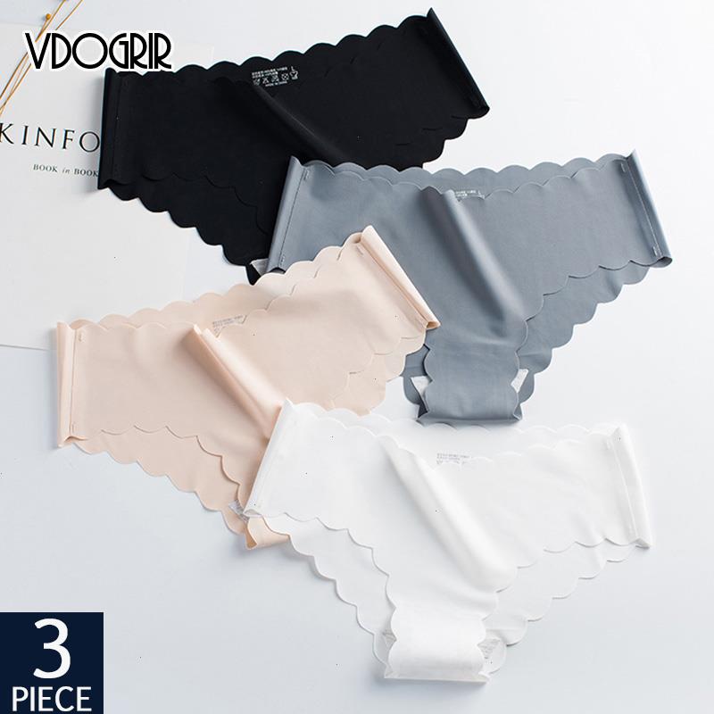 

Vdogrir 3pcs Lot Sexy Womens Mid Rise Panties Set Underwear Seamless Solid Color Briefs Comfortable Underpants Lady Lingerie, Set 20