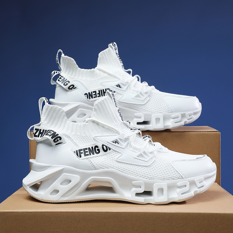 

Shoes men Sneakers Male casual Mens Shoes tenis Luxury shoes Trainer Race Breathable fashion loafers running for men, Beige