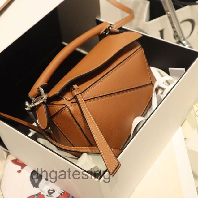 Sac à main sac Lingge 2022 femmes puzzles sacs de créateurs épisser Loews géométrique mini messager en cuir portable grande capacité