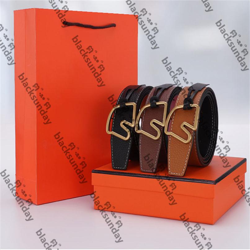 

Horse Head Buckle Belts with Box Men's and Women's Designer Leather Belts Smooth Buckle High Quality Luxury Hipster Acce312u, Width:3.8cm;with box