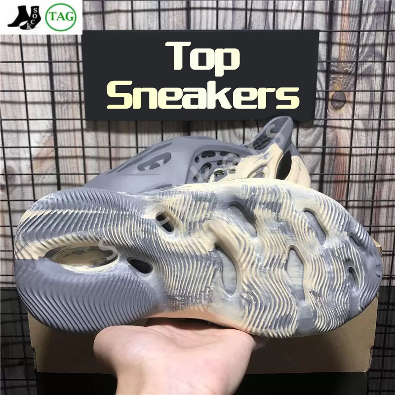 Designer slipper men EVA woman Bone White Resin Ararat Ochre desert sand Sulfur Onyx Pure Soot foam slippers mens womens slide slides sandals sho